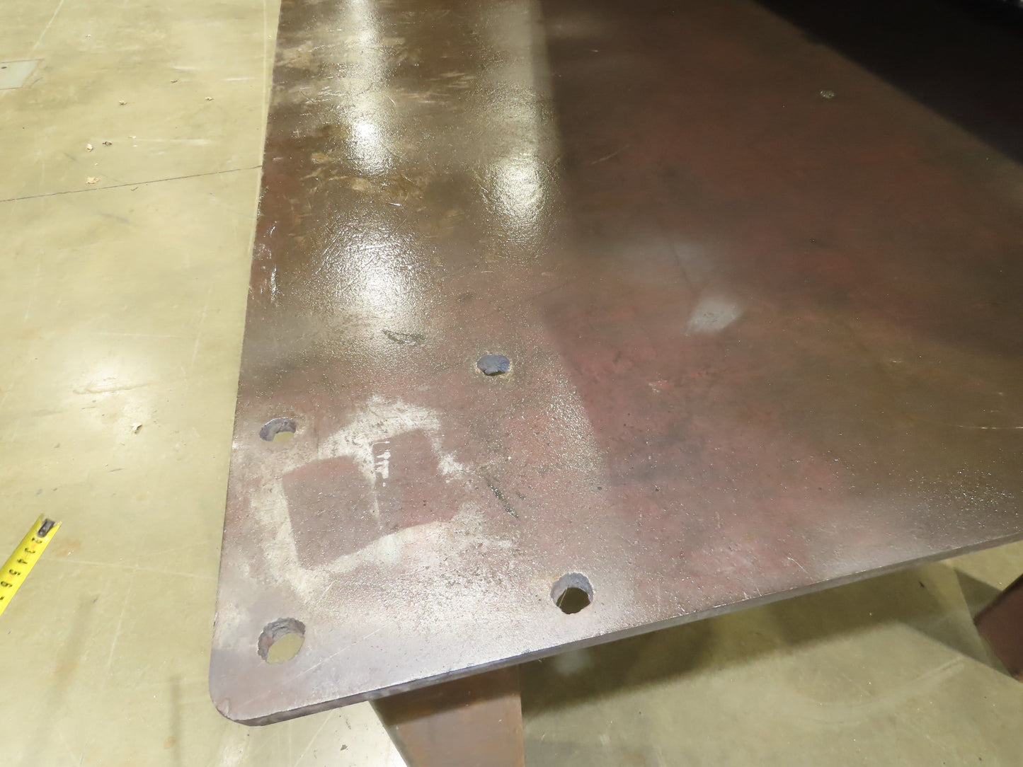 5/8" Thick Top Steel Fabrication Welding Layout Table Work Bench 96"x48"x32"