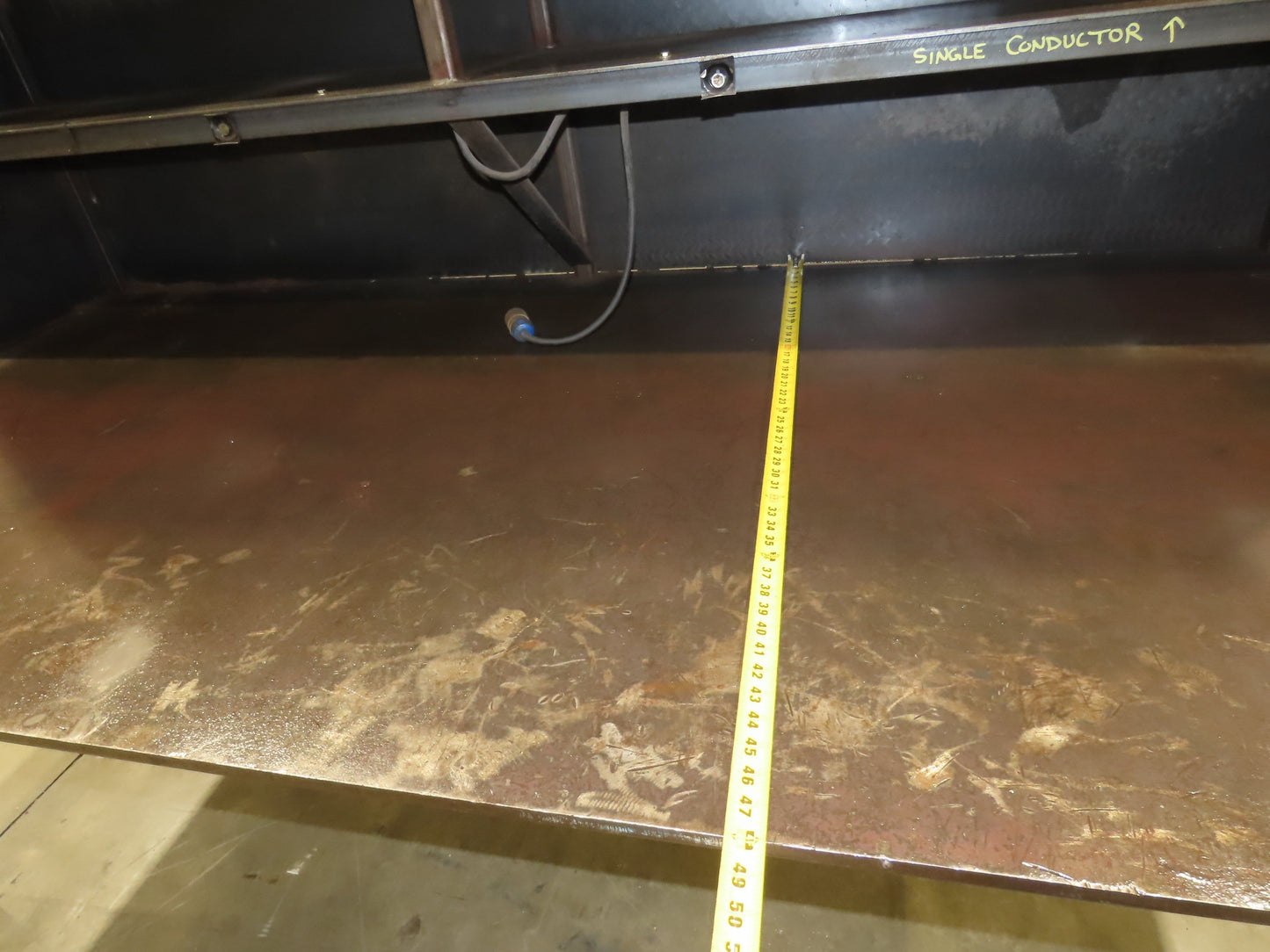 5/8" Thick Top Steel Fabrication Welding Layout Table Work Bench 96"x48"x32"