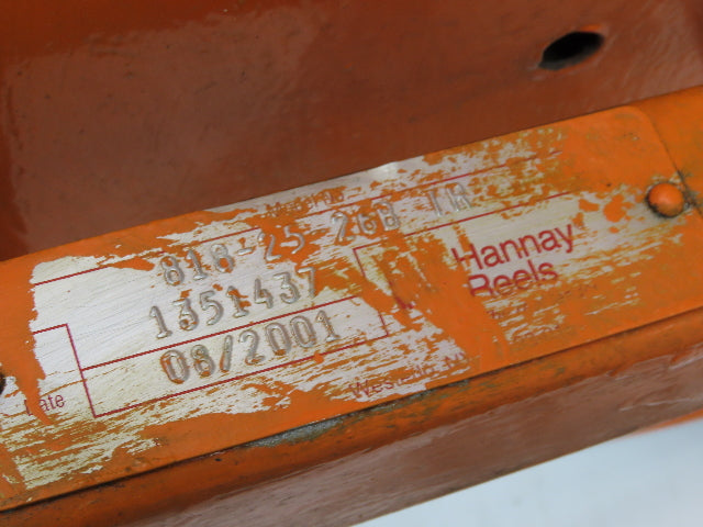 Hannay Reels 818-25-26B TR Retractable Industrial Water Hose Reel Lot Of 2