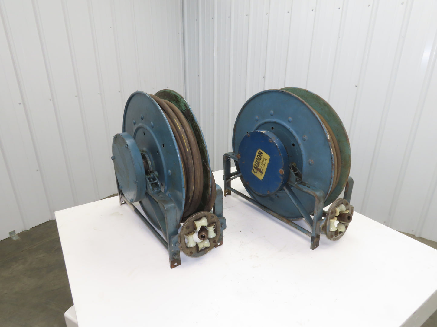 Hannay Reels 716-23-24 C Retractable Industrial Air Hose Reel 1/2" Lot Of 2