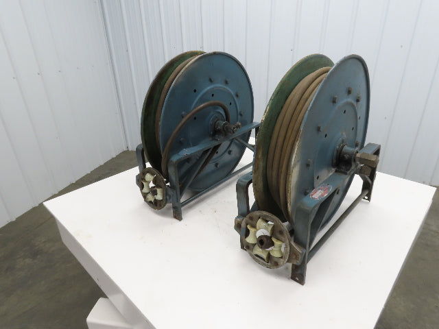 Hannay Reels 716-23-24 C Retractable Industrial Air Hose Reel 1/2" Lot Of 2