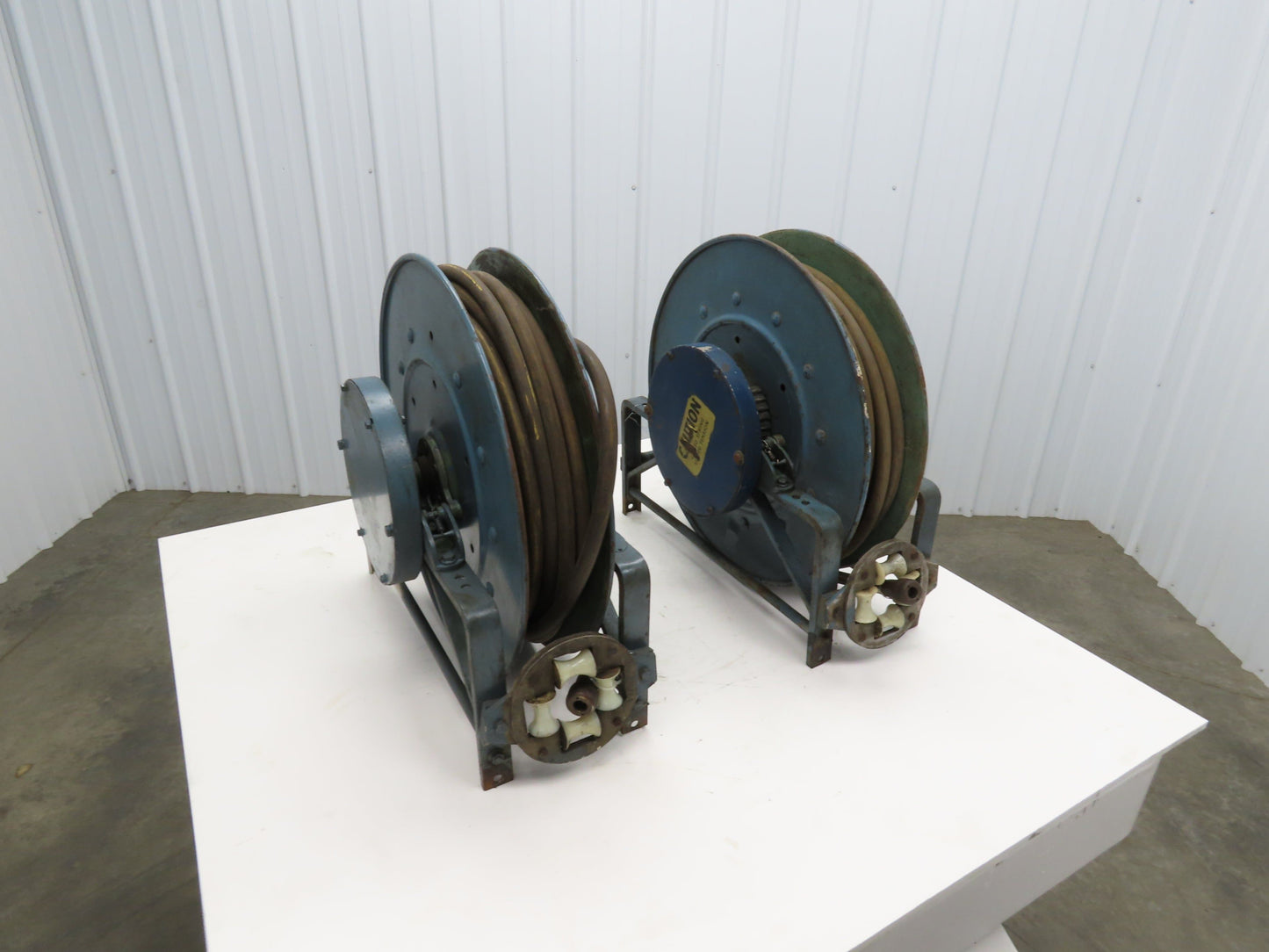 Hannay Reels 716-23-24 C Retractable Industrial Air Hose Reel 1/2" Lot Of 2