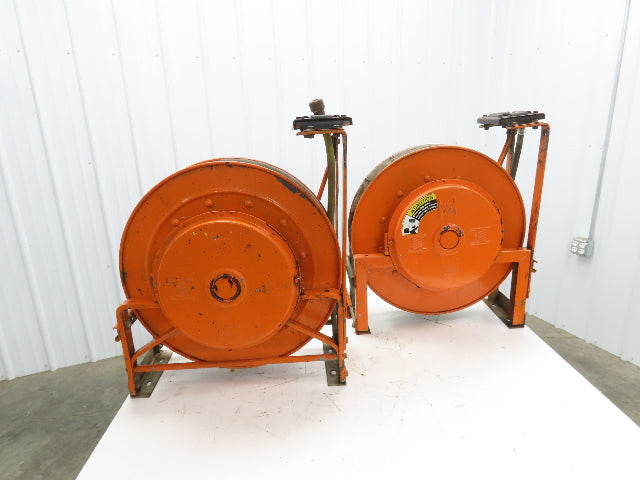 Hannay Reels 716-23-24 J VR Retractable Industrial Air Hose Reel 1/2" Lot Of 2