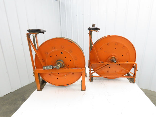 Hannay Reels 716-23-24 J VR Retractable Industrial Air Hose Reel 1/2" Lot Of 2