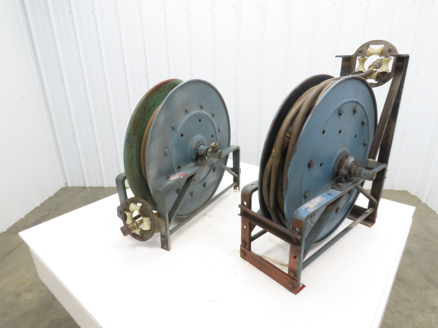 Hannay Reels 716-23-24 C TR Retractable Industrial Air Hose Reel 1/2" Lot Of 2