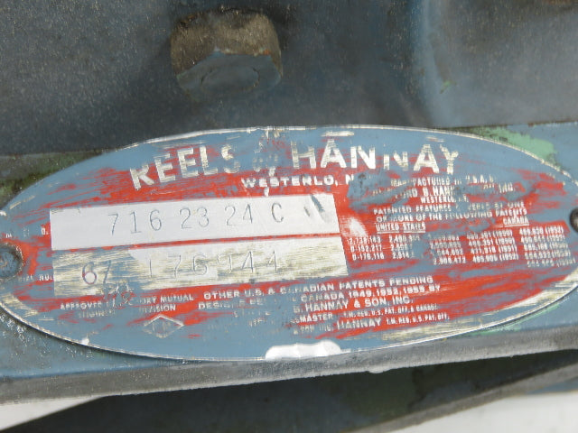 Hannay Reels 716-23-24 C TR Retractable Industrial Air Hose Reel 1/2" Lot Of 2
