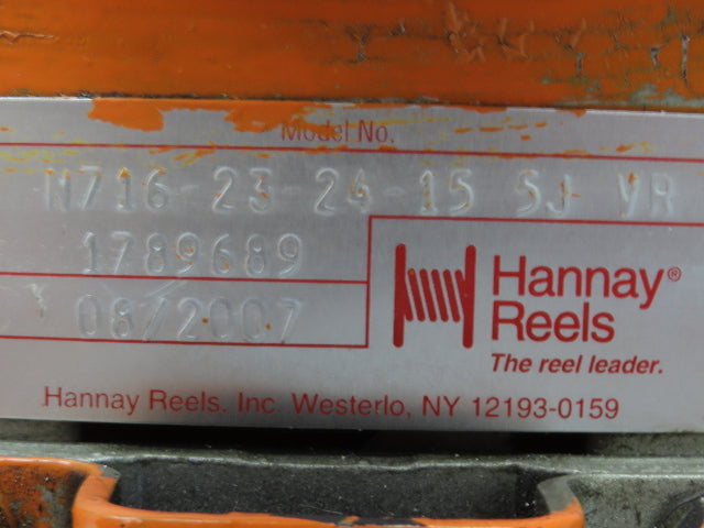 Hannay Reels Retractable Industrial Air Hose Reel 1/2" Lot Of 2