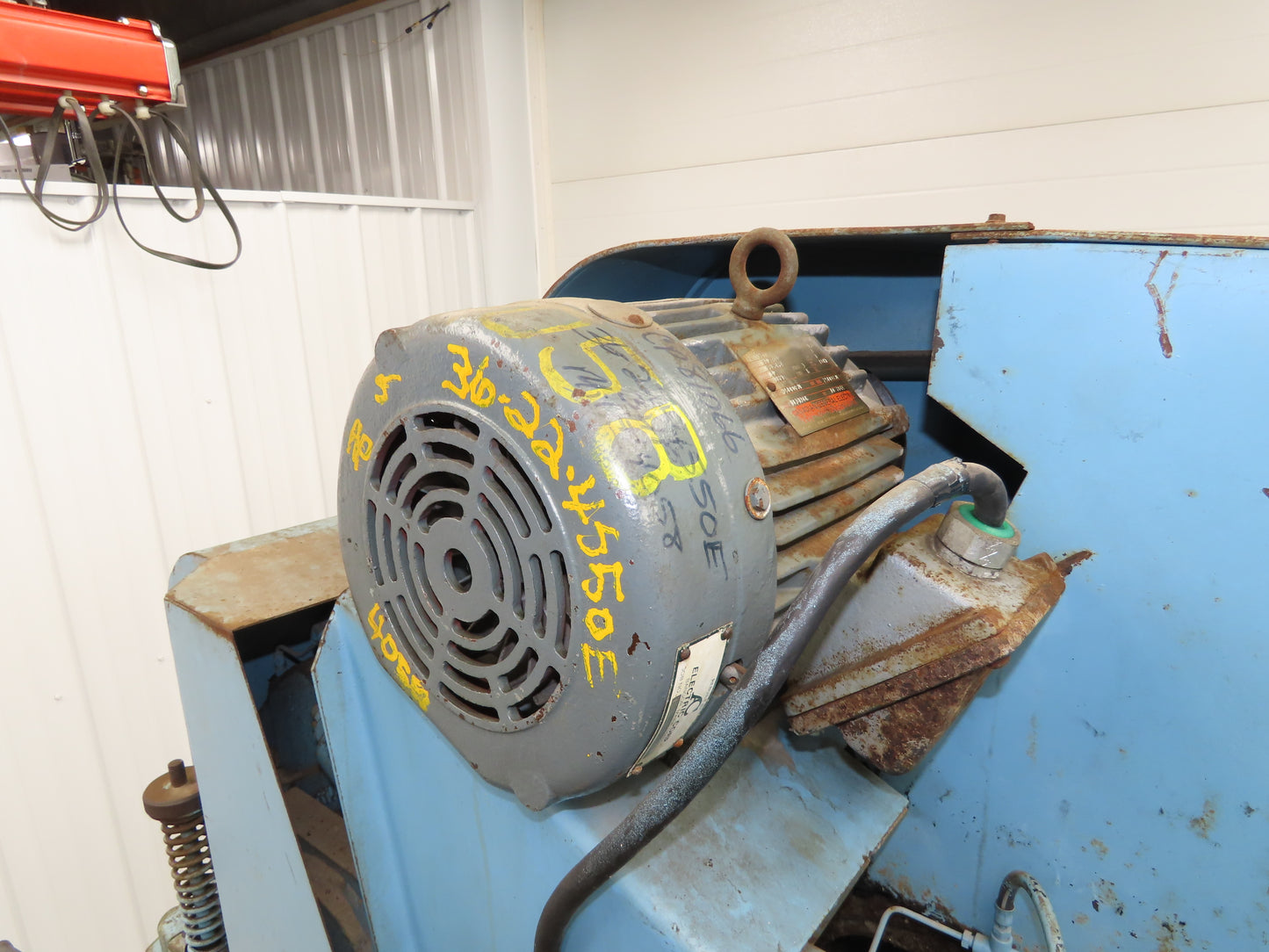 Buffalo 1/2 Mechanical Iron Worker UIW 50 Ton 3 HP 460V Shear Punch Cutter