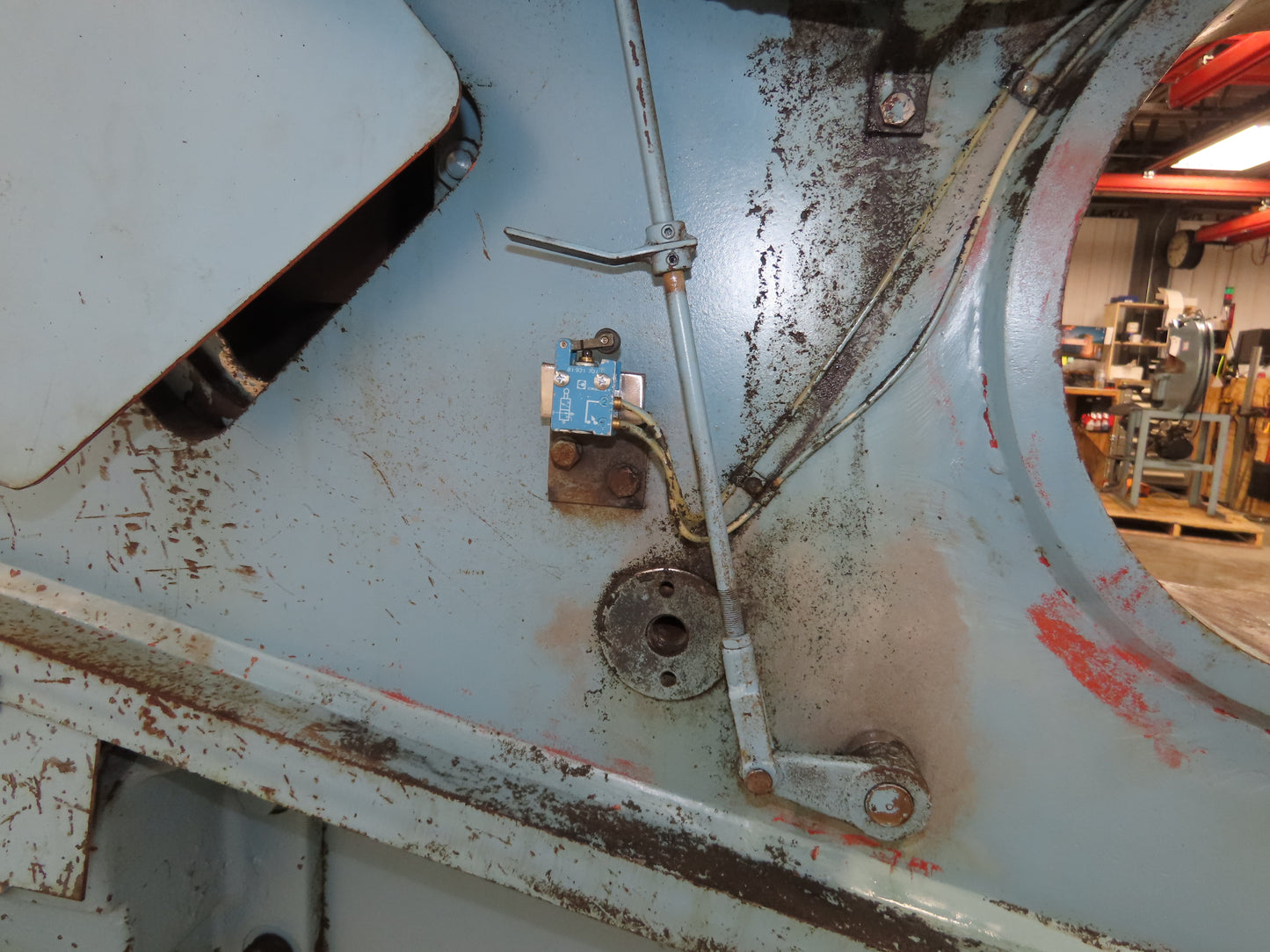 Buffalo 1/2 Mechanical Iron Worker UIW 50 Ton 3 HP 460V Shear Punch Cutter
