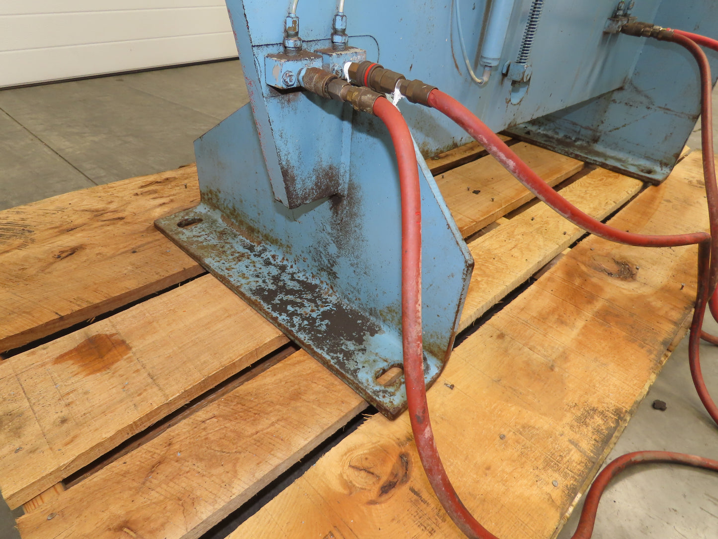 Buffalo 1/2 Mechanical Iron Worker UIW 50 Ton 3 HP 460V Shear Punch Cutter