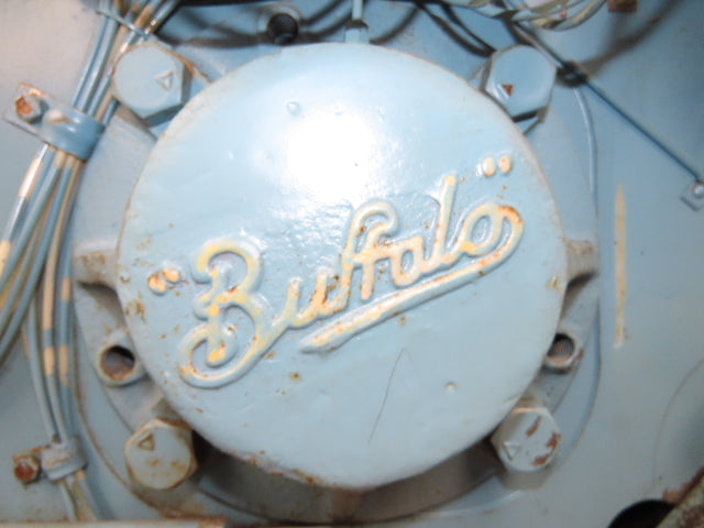 Buffalo 1/2 Mechanical Iron Worker UIW 50 Ton 3 HP 460V Shear Punch Cutter