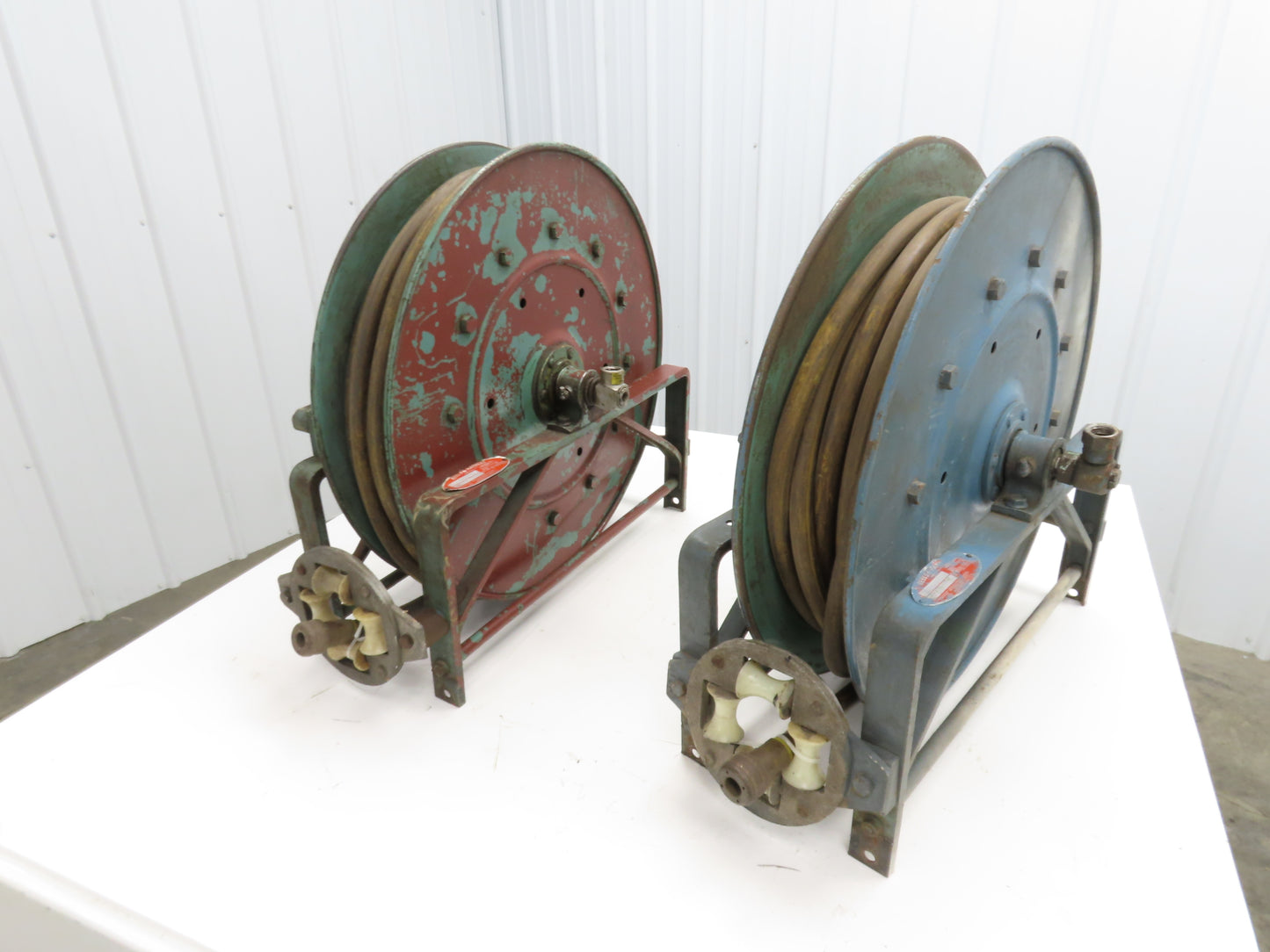 Hannay Reels 716-23-24 C Retractable Industrial Air Hose Reel 1/2" Lot Of 2