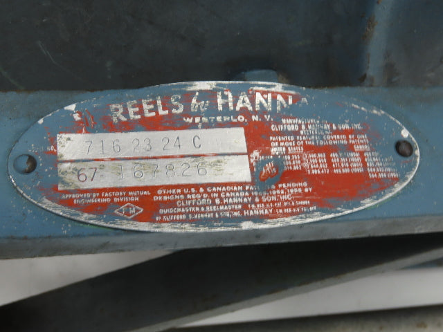 Hannay Reels 716-23-24 C Retractable Industrial Air Hose Reel 1/2" Lot Of 2