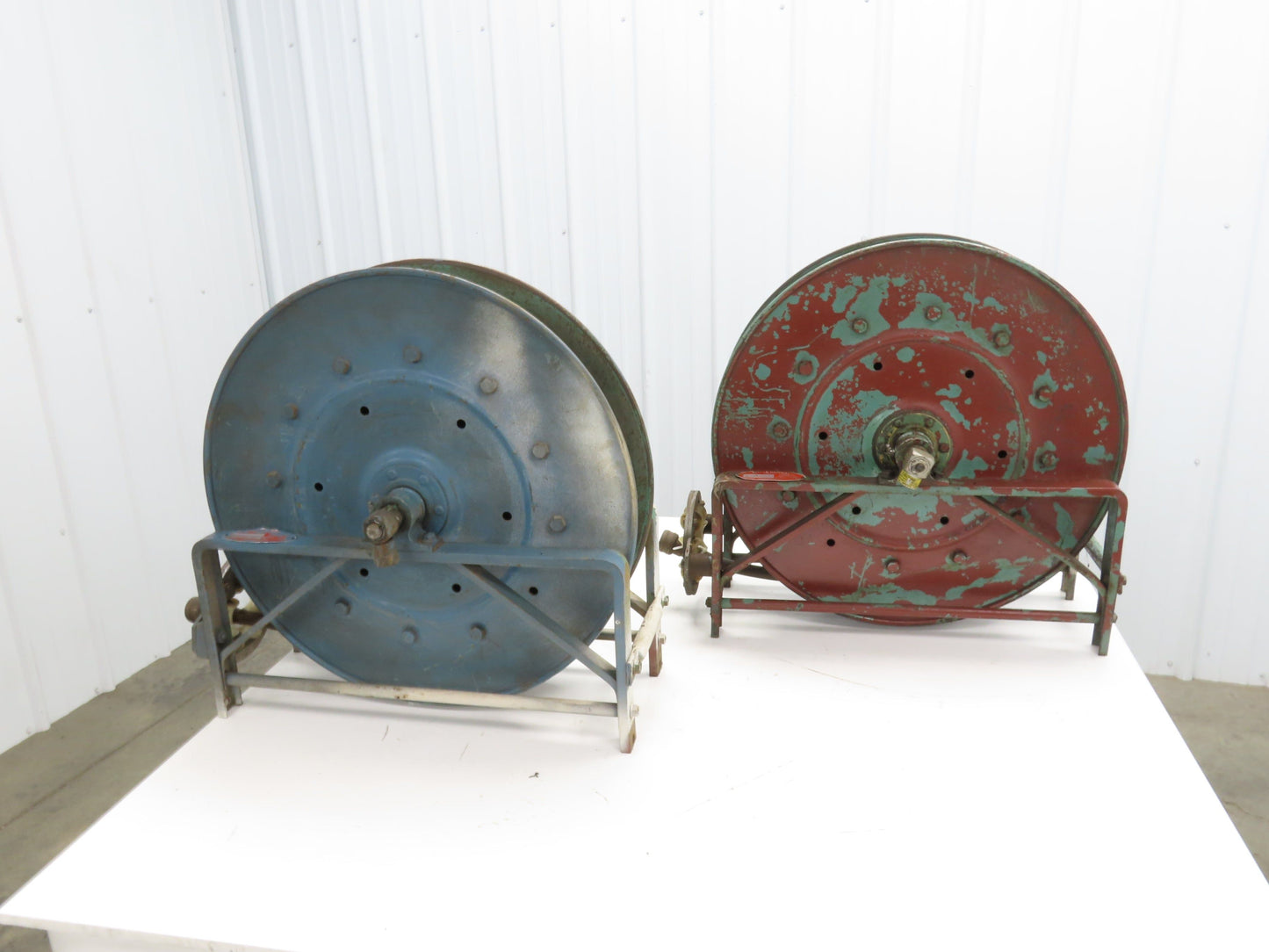 Hannay Reels 716-23-24 C Retractable Industrial Air Hose Reel 1/2" Lot Of 2