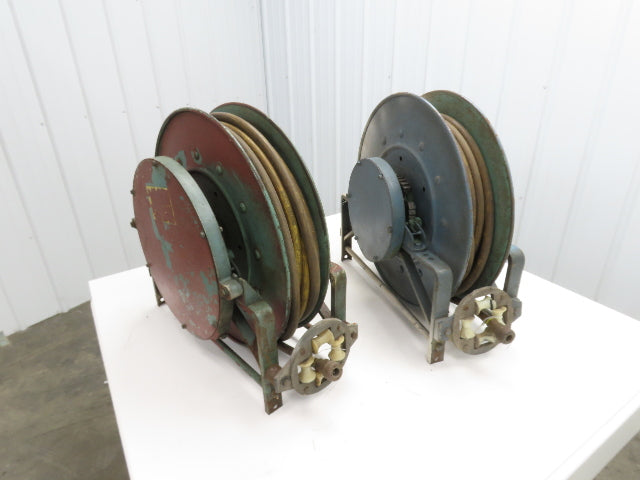 Hannay Reels 716-23-24 C Retractable Industrial Air Hose Reel 1/2" Lot Of 2