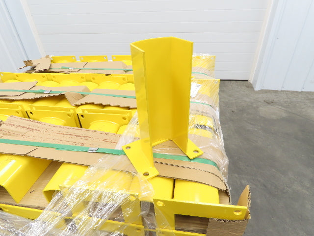 Post Protector 12" Pallet Rack Column Guard Yellow 4" ID Width