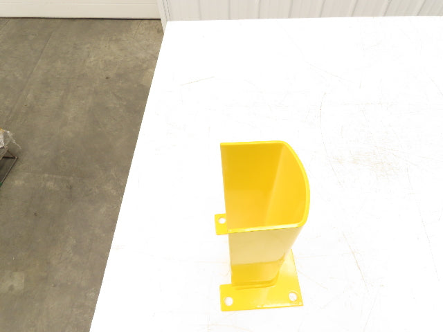 Post Protector 12" Pallet Rack Column Guard Yellow 4" ID Width