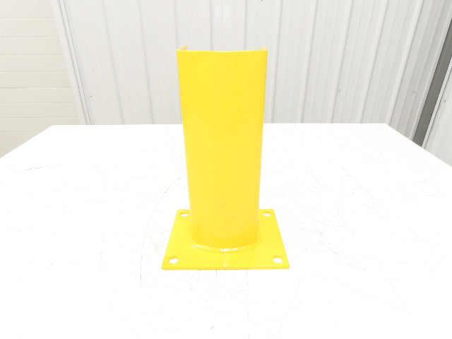 Post Protector 12" Pallet Rack Column Guard Yellow 4" ID Width