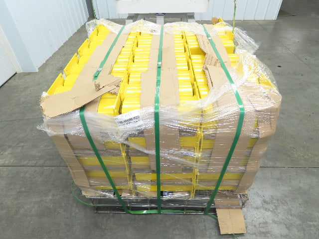 Post Protector 12" Pallet Rack Column Guard Yellow 4" ID Width