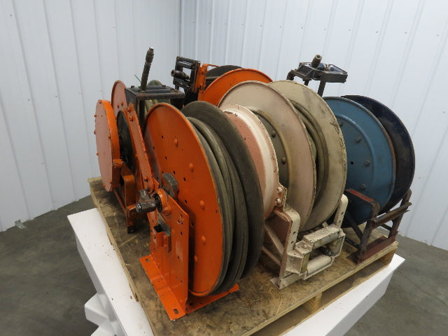 Hannay Reels Retractable Industrial Air Hose Reel 1/2" Lot Of 5