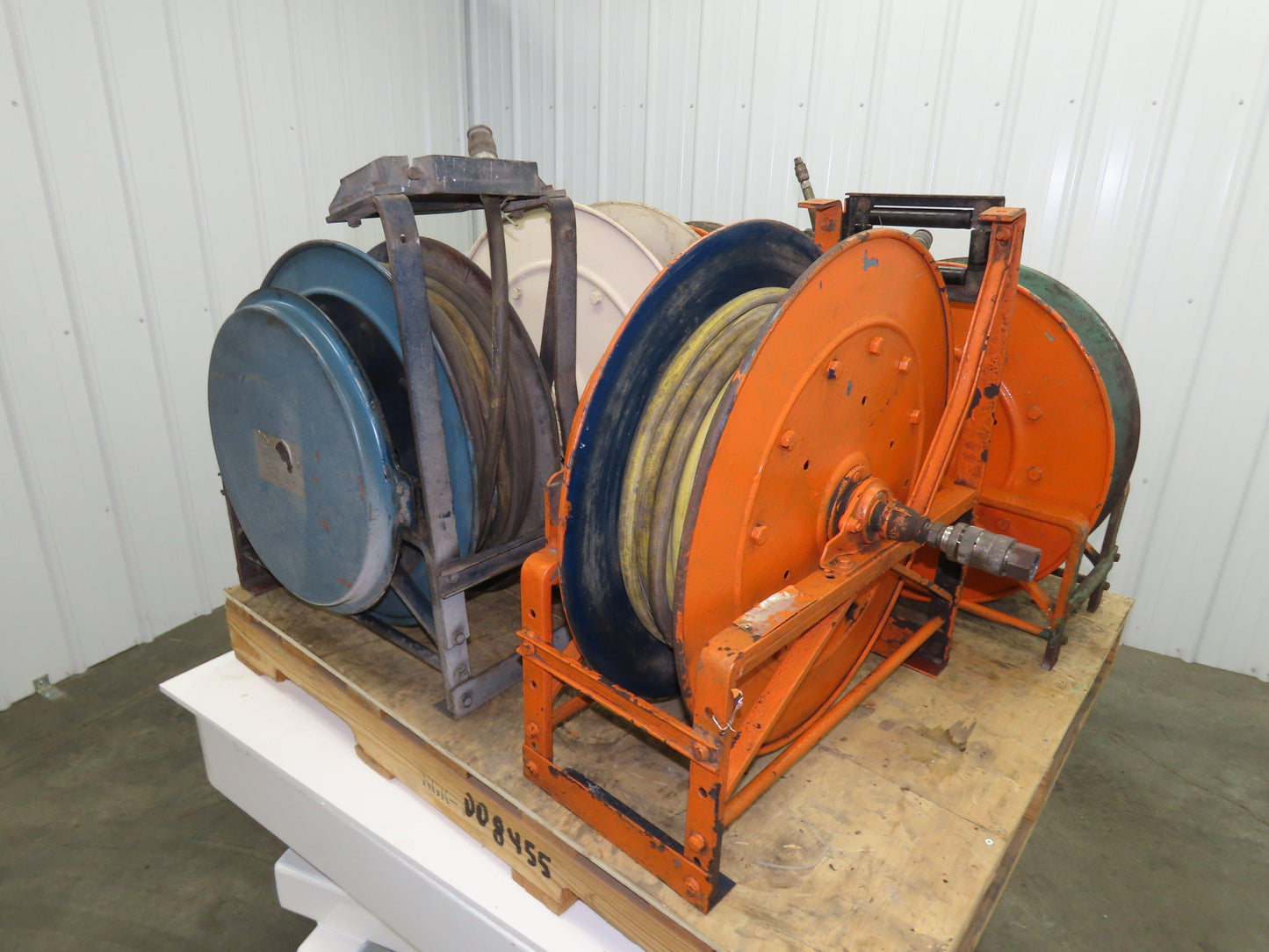 Hannay Reels Retractable Industrial Air Hose Reel 1/2" Lot Of 5