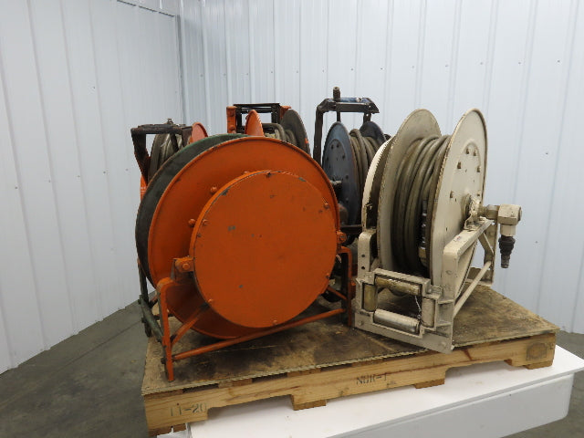 Hannay Reels Retractable Industrial Air Hose Reel 1/2" Lot Of 5