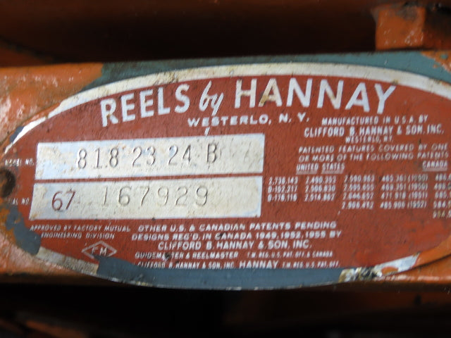 Hannay Reels Retractable Industrial Air Hose Reel 1/2" Lot Of 5