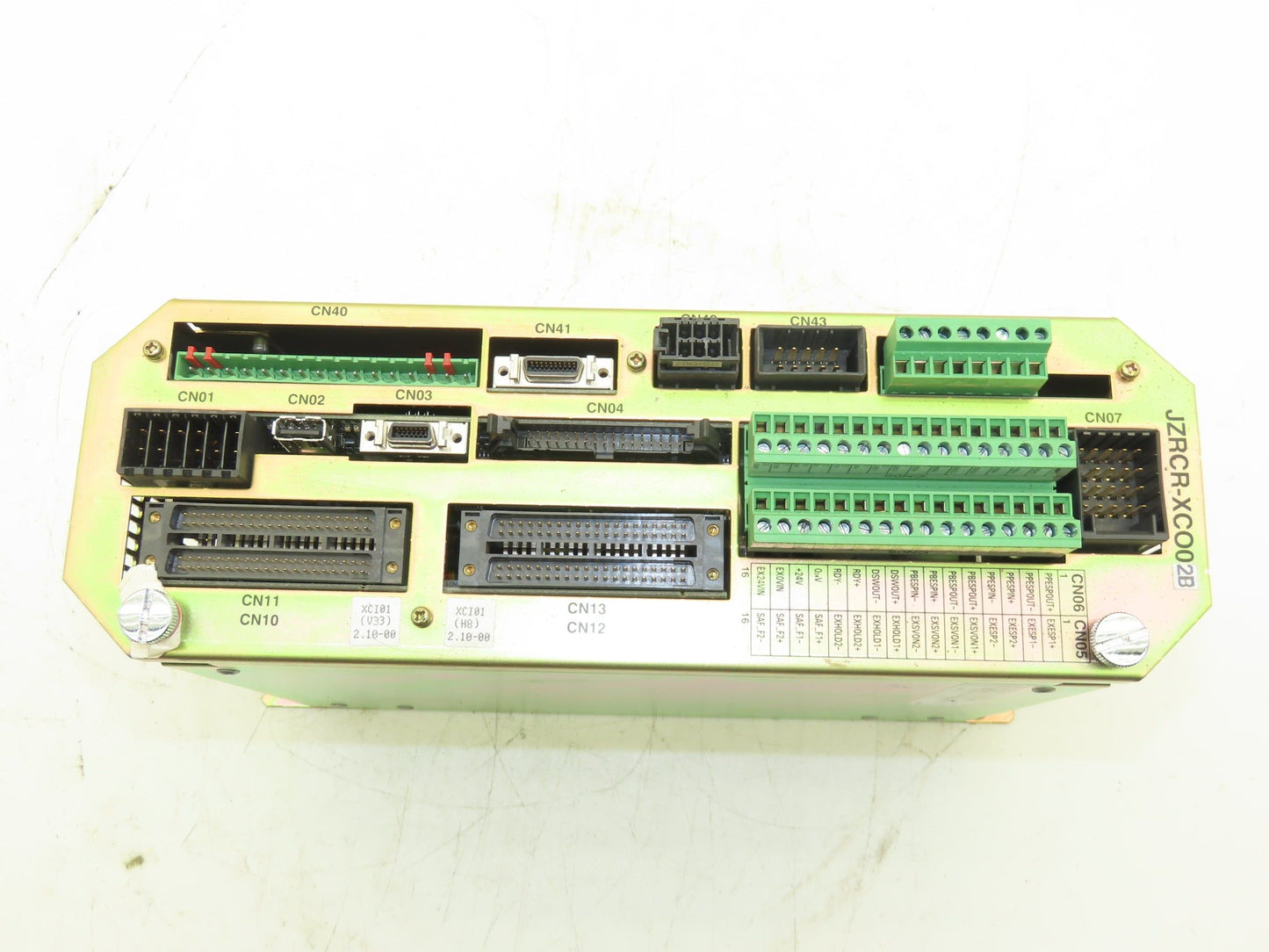 Yaskawa JZRCR-XC002B Motoman Robot Controller Servo Module