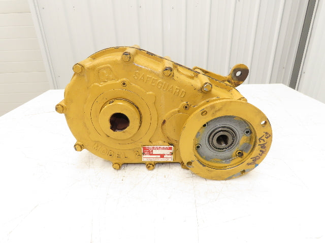 Safeguard Federal Gear Shaft Mount Reducer 70:1 Gearbox 145T -Bad Seal-