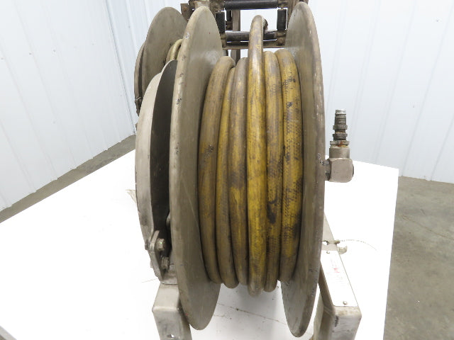 Hannay Reels 818-25-26B TR Retractable Industrial Air Hose Reel Lot Of 2