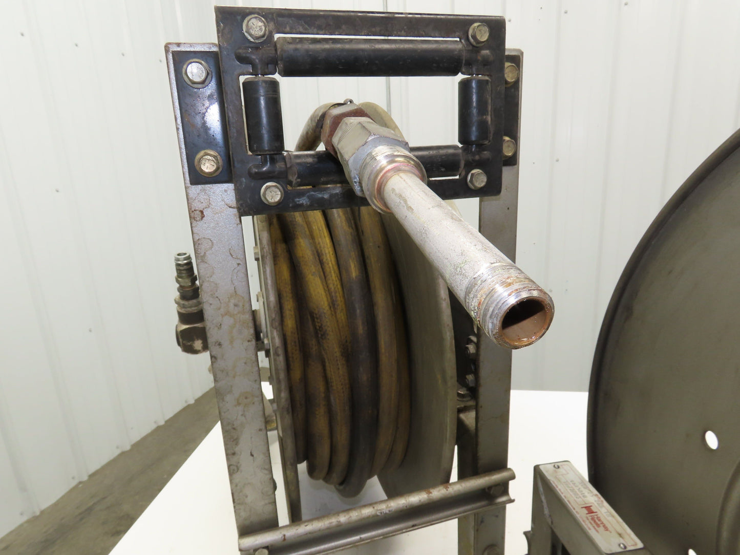 Hannay Reels 818-25-26B TR Retractable Industrial Air Hose Reel Lot Of 2