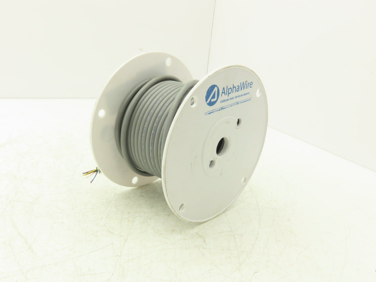 Alpha Wire 3469C Wire Spool 28AWG 9 Conductor 50' Communication & Control Cable