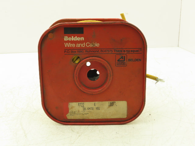 Belden 9222 Wire Spool 20/28 AWG 7 Strand 100' Coaxial Cable