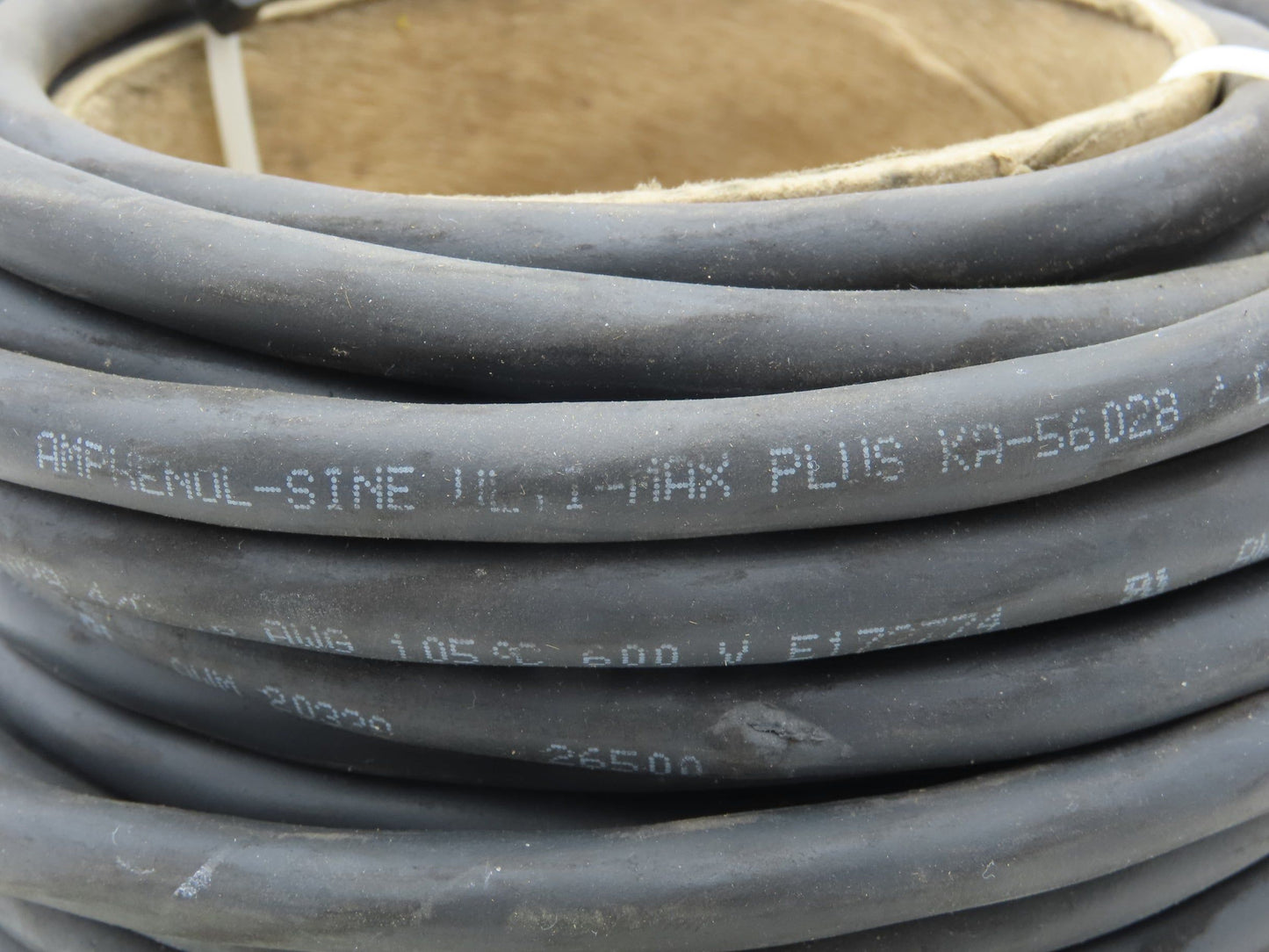 Amphenol KA-56028 Wire Spool 16AWG 4 Conductor 70' Cable 600V AWM Style