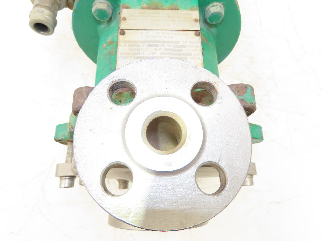 Magnatex Stainless Centrifugal Pump 1"x 3/4" Magnetic Drive 5Hp 230/460V 184TC