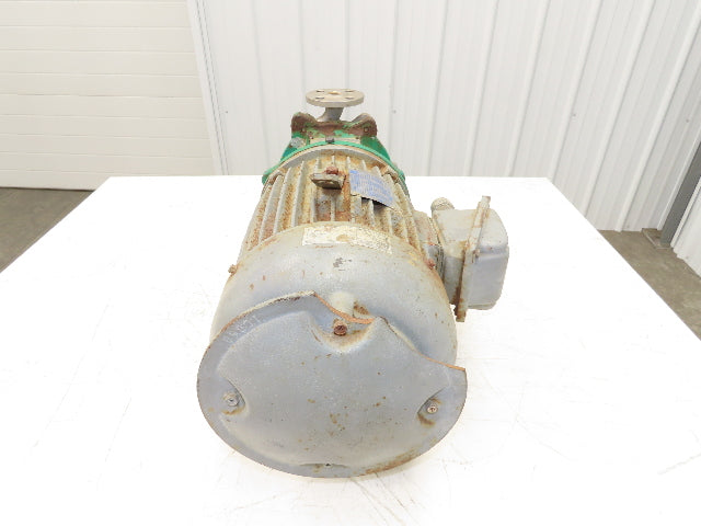 Magnatex Stainless Centrifugal Pump 1"x 3/4" Magnetic Drive 5Hp 230/460V 184TC