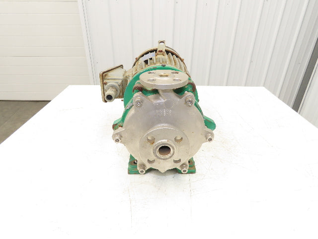 Magnatex Stainless Centrifugal Pump 1"x 3/4" Magnetic Drive 5Hp 230/460V 184TC