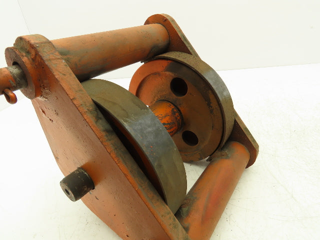 Cleveland Tramrail Upper Hook Block Double Cable Sheave for Bridge Crane Hoist