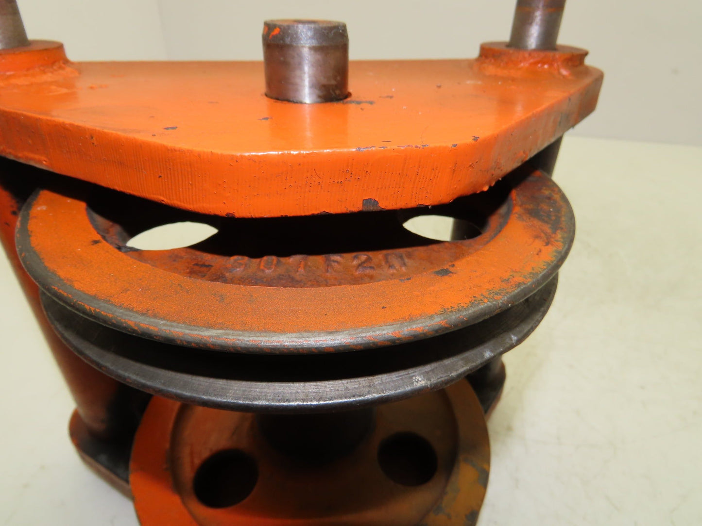 Cleveland Tramrail Upper Hook Block Double Cable Sheave for Bridge Crane Hoist
