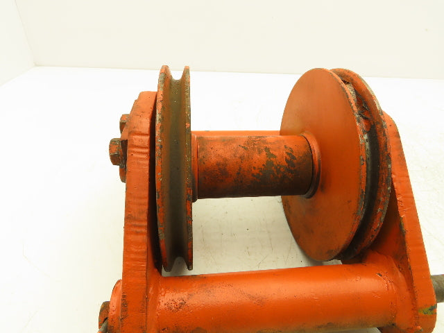 Cleveland Tramrail Upper Hook Block Double Cable Sheave for Bridge Crane Hoist