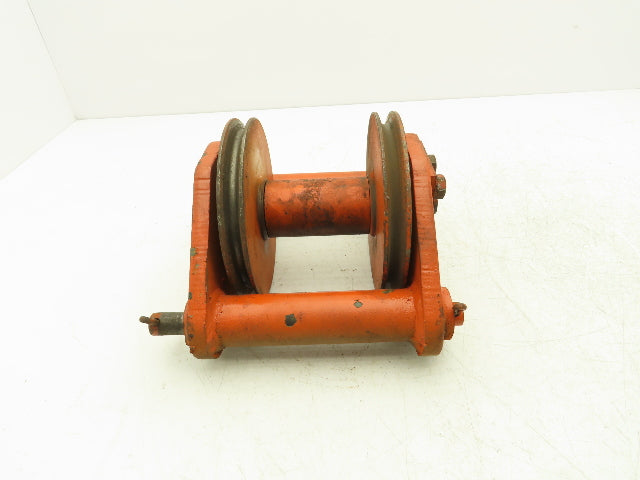 Cleveland Tramrail Upper Hook Block Double Cable Sheave for Bridge Crane Hoist