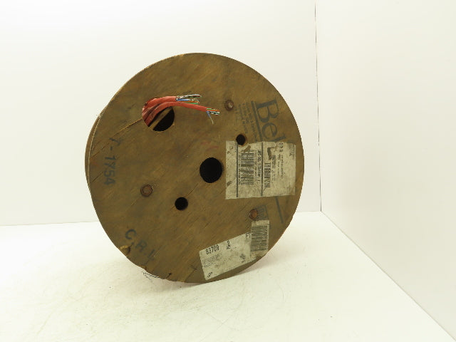 Belden 83709 Multi Wire Spool 16AWG Shielded 9 Conductor 200' Red Foil Braid