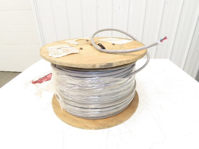 Belden 9554 Multi Wire Spool 18AWG Shielded 4 Pair Conductor 500' Gray Cable