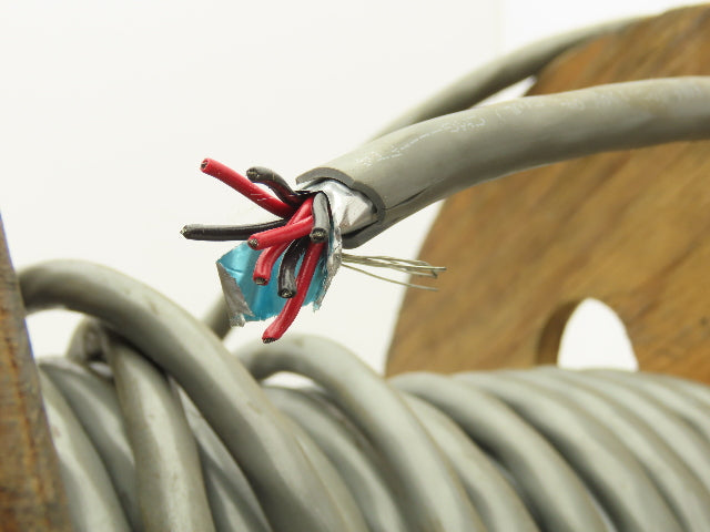 Belden 9554 Multi Wire Spool 18AWG Shielded 4 Pair Conductor 110' Gray Cable