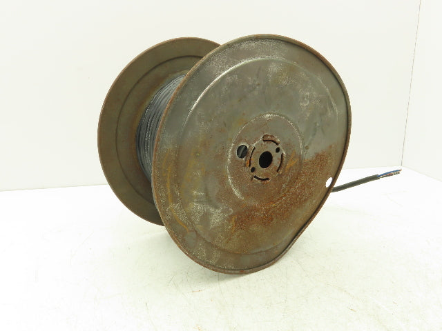 E106615 Sunlight Resistant Wire Spool 16AWG 4 Conductor 205' Black Direct Burial