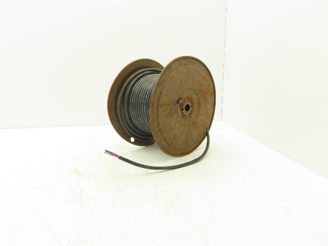 E106615 Sunlight Resistant Wire Spool 16AWG 4 Conductor 205' Black Direct Burial
