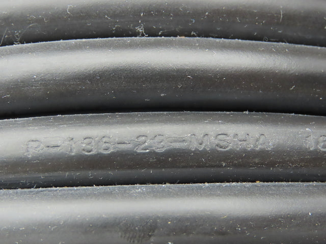 P-136-29-MSHA Water Resistant Wire Spool 18AWG 6 Conductor 220' Black 600V