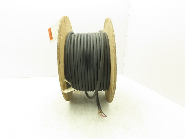 P-136-29-MSHA Water Resistant Wire Spool 18AWG 6 Conductor 220' Black 600V