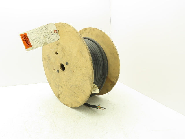 P-136-29-MSHA Water Resistant Wire Spool 18AWG 6 Conductor 220' Black 600V