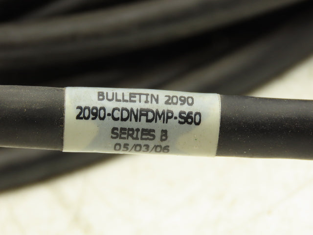 2090-CDNFDMP-S60 Servo Motor Cable 300V 12 Conductor & Ground 75' Black